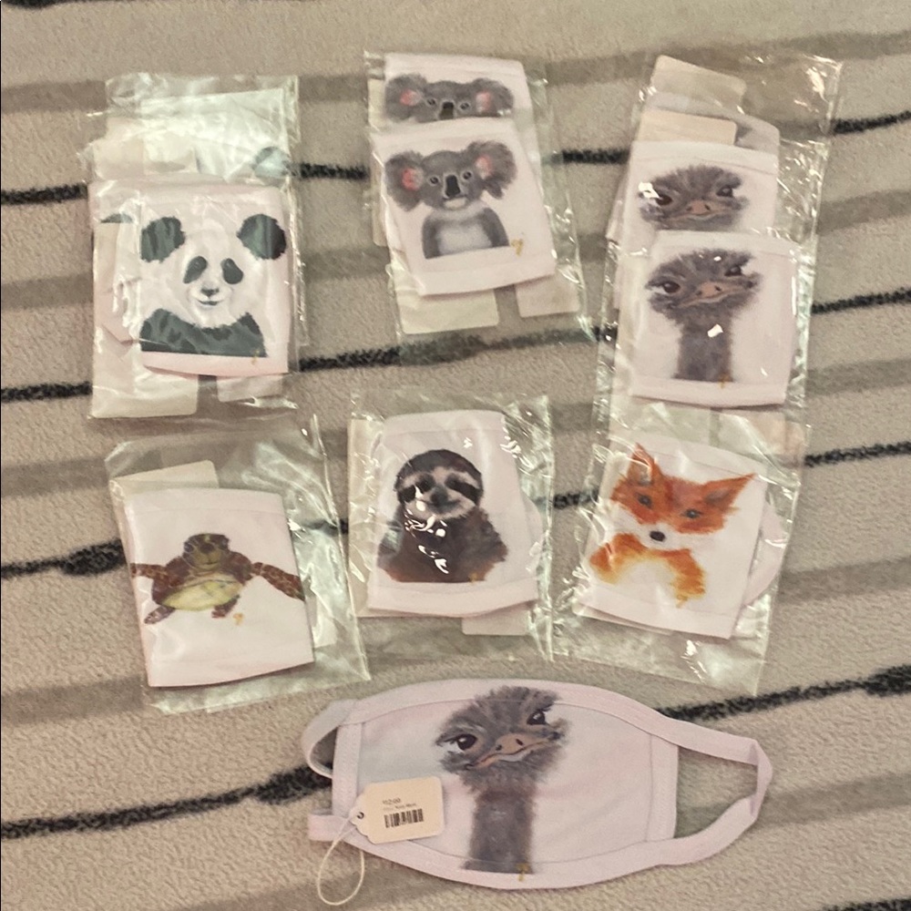 Animal Print Face Masks